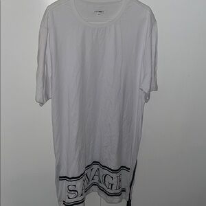 Salvage White Short Sleeve Tee